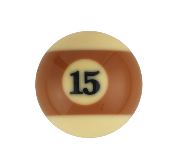 Super Aramith Pro TV Replacement Ball – #15 | Golden Break Billiards